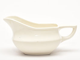 Art-deco crème melkkan van Societe Ceramique