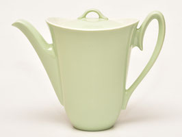 Art-deco koffiepot lichtgroen