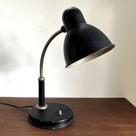 Zwarte tafellamp in de stijl van Gispen Bauhaus