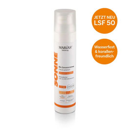 ORGANIC SUN Sonnencreme Face & Body LSF 50, 100 ml