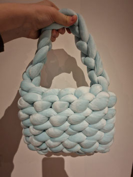Chunky wol gehaakte handtas