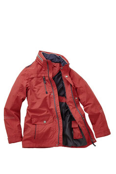 Herren Jacke rot