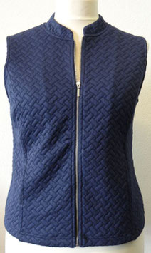 Damen Gilet blau mit Taschen