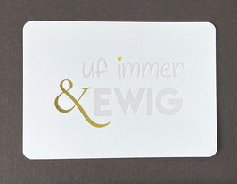 Art. 20.015 / "uf immer&ewig"