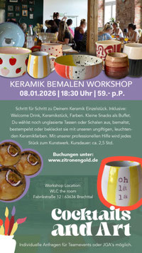 Do 15.01.26,   18.30 – ca. 21.00 Uhr