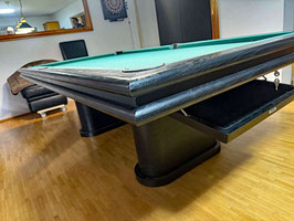 Poolbillard 8 Feet Hoffmann Kombi mit passender Abdeckplatte  -16032026