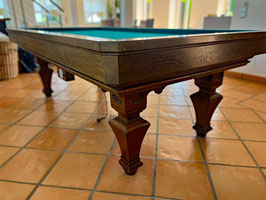 Karambolage Tisch 7 feet Antik ca 1860 Baujahr  -100820220