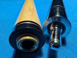 Queue Set inkl Köcher und Zubehör Cue Billiard Schnellverschluß Neu -071020250