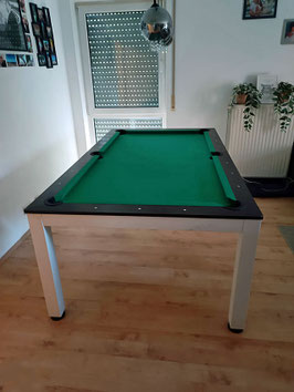 Poolbillardtisch Mit Abdeckplatte Kombi Billardtisch 7 Feet -030720260