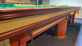 Snookertisch 12 Feet Sam Stahlunterrahmen  -011220250
