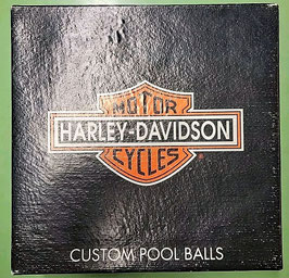 Harley Davidson Pool Billardkugeln Original HD Mit Original Dreieck  -270820251