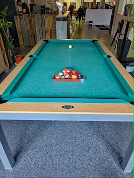 Billardtisch 7 Feet Buffalo mit Abdeckplatte und 3 Schieferplatten  -110520260