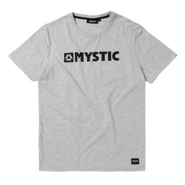 Mystic Brand Tee Light Grey