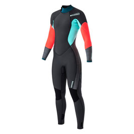 Mystic Diva Fullsuit 5/3mm Bzip Women Teal in L