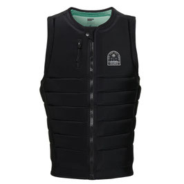 Mystic Check Out Impact Vest Fzip Wake Black