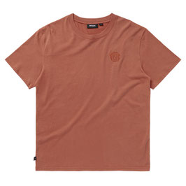 Mystic Backwash Tee Raw Coral