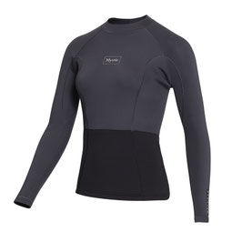 Mystic Lunar L/S Vest Neoprene 2mm Women Grey