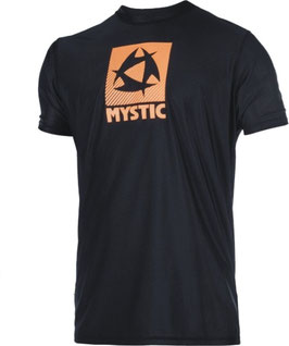 Mystic Star Quick Dry S/S Black Orange