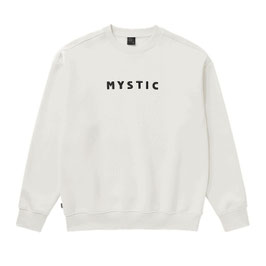 Mystic Brand Crew Sweater Off White