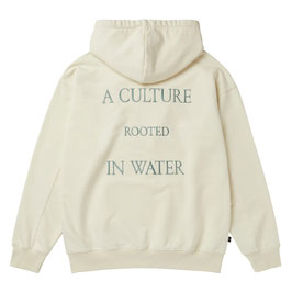 Mystic Rooted Hood Sweat Dirty White