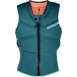 Mystic Diva Impact Vest Fzip Kite Women Teal