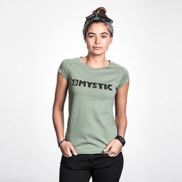 Mystic Brand Tee Women Seasalt Green