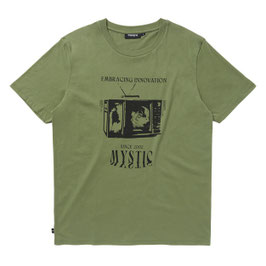 Mystic Broadcast Tee Dark Olive