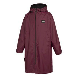 Mystic Poncho Explore Lightweight Oxblood Red