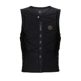 Mystic Outlaw Impact Vest Fzip Black
