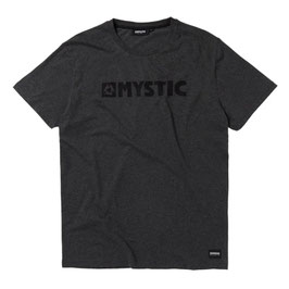 Mystic Brand Tee Asphalt Melee