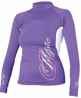 Mystic Hypnotize Rashvest  Women Purple in XS