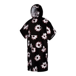 Mystic Poncho Velour Black White