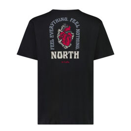 North Heartfelt T-Shirt Black