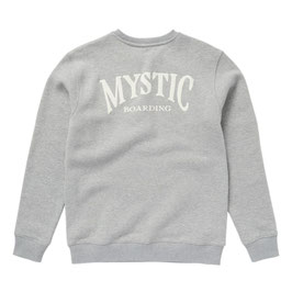 Mystic Ethos Crew Sweat Light Grey Melee