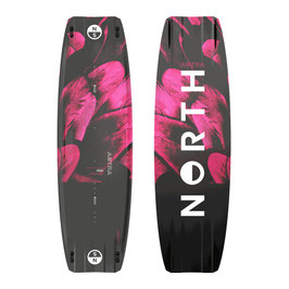 North Astra TT Kiteboard Rubine Red 138 cm