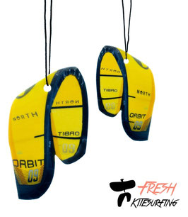 Freshkite North Orbit Kite Yellow