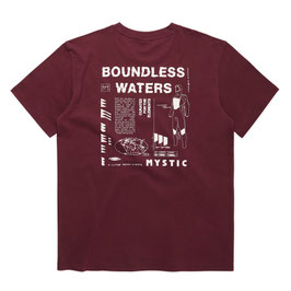 Mystic Tactic Tee Red Wine