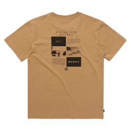Mystic Trifecta Tee Slate Brown