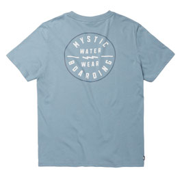 Mystic Boarding Tee Grey Blue