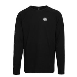 North Sails Brand Langarm Shirt Black