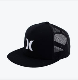 Hurley Icon Solid Flat Trucker Cap
