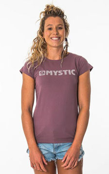 Mystic Brand Tee Women Rusty Red