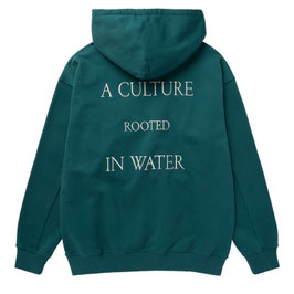 Mystic Rooted Hood Sweat Teal