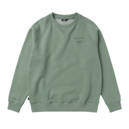 Mystic Token Crew Sweat Frozen Green