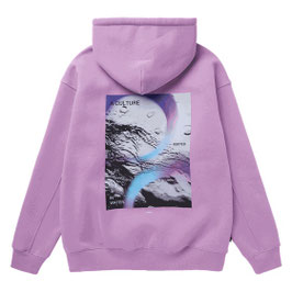 Mystic Whirl Hood Sweat Pink Purple