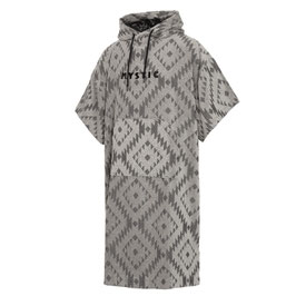 Mystic Poncho Jacquard Black White