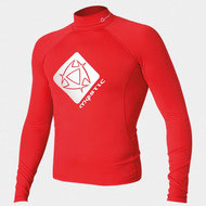 Mystic Star Rash Vest Men L/S Red