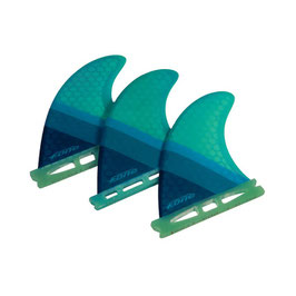 F-One Surf Fins Flow XS Turquoise