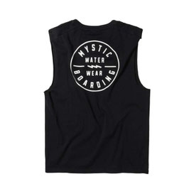Mystic Boarding Sleeveless Tee Black