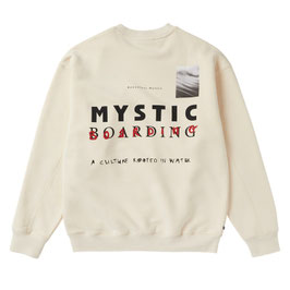 Mystic Trace Crew Sweater Off White